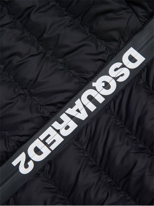Capospalla unisex bambino Dsquared2 nero Dsquared Kids | DQ3232D0ABCDQ900